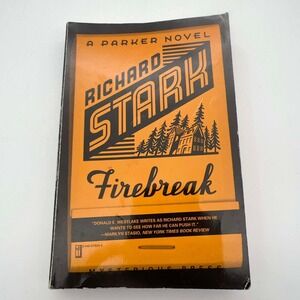 Vintage Firebreak Richard Stark A Parker Novel Thriller Paperback EUC